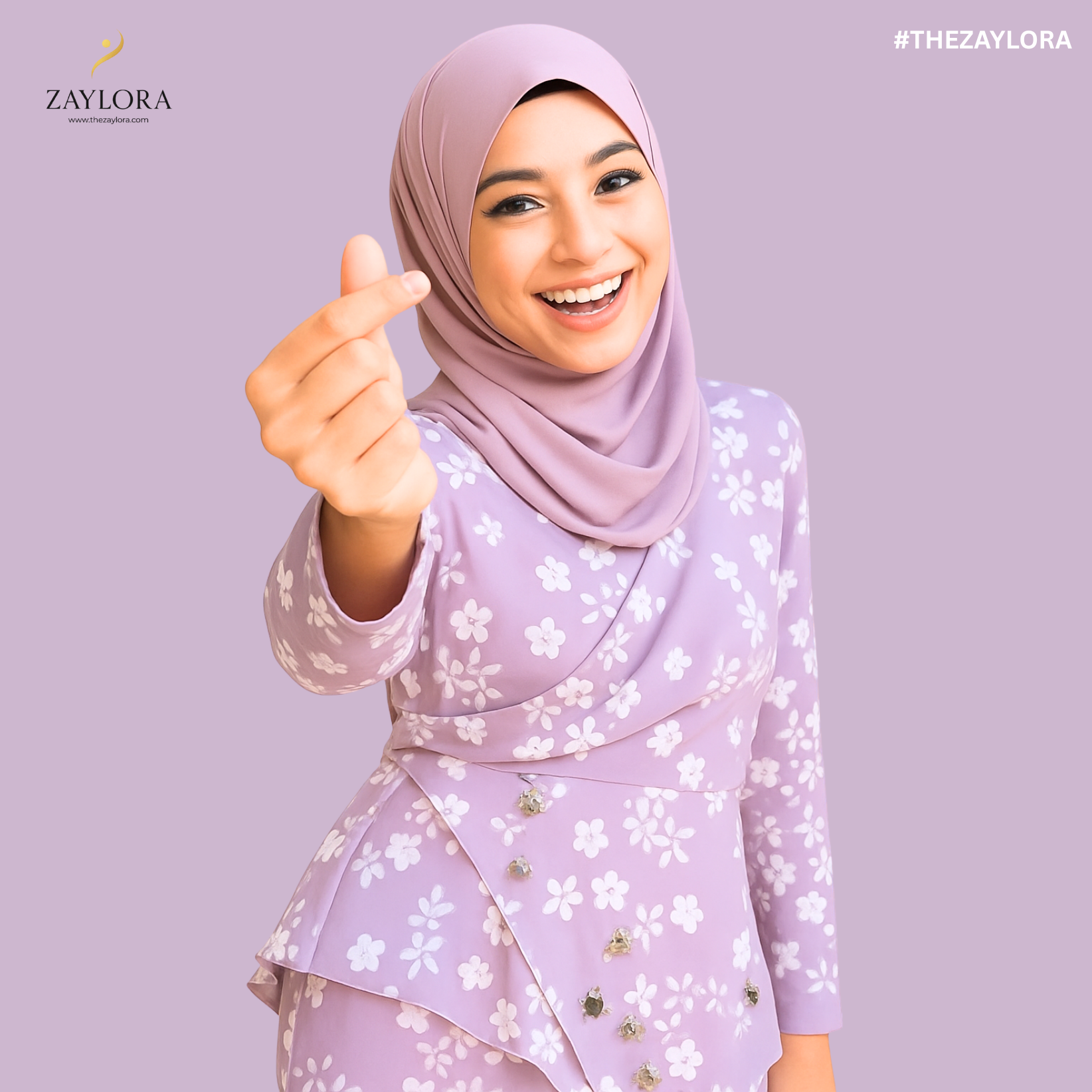 Zaylora Rose Dust Scarf